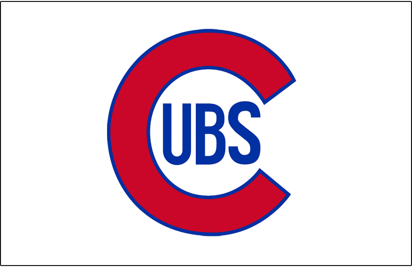 Chicago Cubs 1937-1940 Jersey Logo iron on transfers for fabric